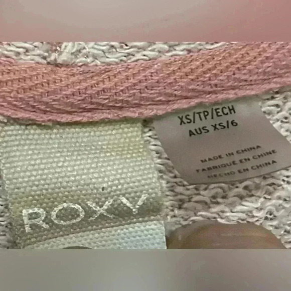 Roxy Evening Hike Zip up‎ Hoodie Womens Size XS - Picture 4 of 4